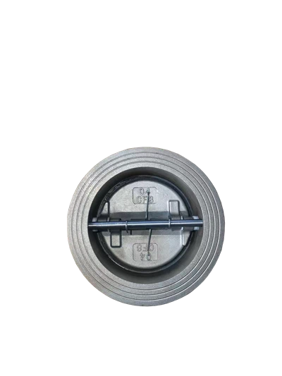 Supapă de reținere cu disc dublu din oțel inoxidabil